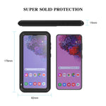 Love Mei Military Rugged Case For Samsung Galaxy S21 Plus 5G With Tempered Glass Screen Protector Shockproof Dustproof Hybrid Metal And Silicone Gel Heavy Duty Full Body Cover For S21 5G Plus