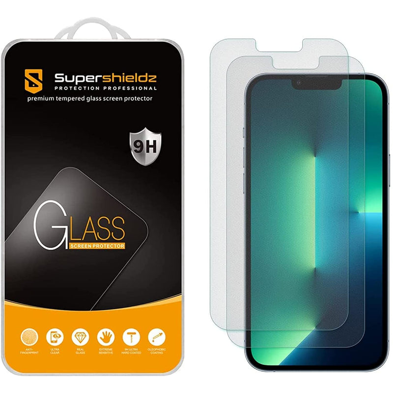 2 Pack Supershieldz Anti Glare Matte Screen Protector Designed For Iphone 13 Pro Max 6 7 Inch Tempered Glass 0 33Mm Anti Scratch Bubble Free