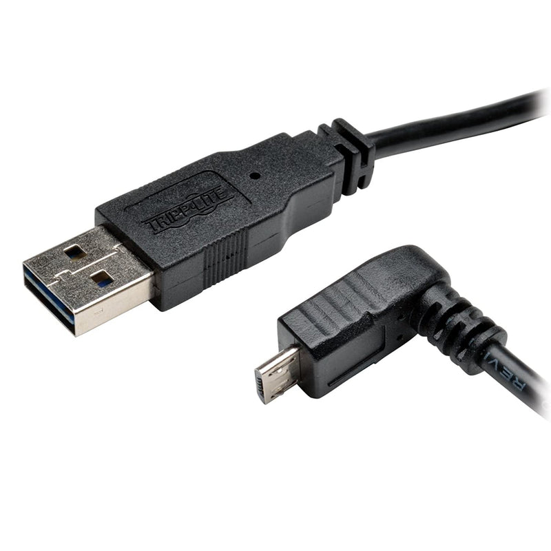 Tripp Lite 6 Feet Usb 2 0 Universal Reversible Cable A To Down Angle 5
