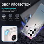 Mobee K Designed For Samsung Galaxy S21 Ultra Case Slim Light Anti Slip Protective Cover Clear