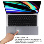 For Macbook Pro 14 Inch 2021 Release Model A2442 Trackpad Protector Palm Rest Sticker Wrist Rest Cover Touchpad Cover Compatible With Macbook Pro 14 2 Protective Accessory Half Space Gray