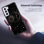 Lsl Compatible With Samsung Galaxy S21 Fe Moon Sun Stars Cute Pattern Tire Texture Non Slip Shockproof Rugged Tpu Protective Case For Galaxy S21 Fe 6 4 Inch 2022