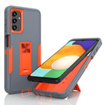 Megalucky For Samsung Galaxy A13 5G Case Heavy Duty 2 In 1 Hybrid Cell Phone Case With Kickstand Work With Magnetic Car Mount Holder