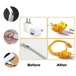 Zoeasttm Diy Animal Protector Usb Charger Saver Charging Data Earphone Line Protector Compatible With All Iphone Xs Max Xr X 8 7 6 Plus Usb Wire Mike