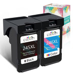 Canon Ink 245 246 Xl Pg 245 Xl Cl 246 Xl Ink Cartridge For Pixma Mx492 Tr4520 Ts3120 Mg2420 Mg2520 Mg2522 Mx490 Mg2920 Mg2922 Mg2520 Mg3022 Mg3029 Ip2820 Printer Ink Replacement