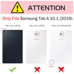 New Samsung Galaxy Tab A 10 1 Case 2019 Heavy Duty Rugged 3 Layers Hybrid Shockproof Kickstand Durable Protective Tablet Cover For Samsung Galaxy Tab A 1