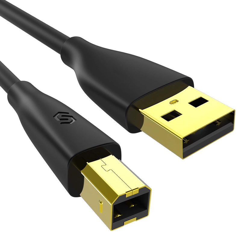 New Syncwire Usb Printer Cable 6 5Ft High Speed Usb 2 0 Printer Scanner