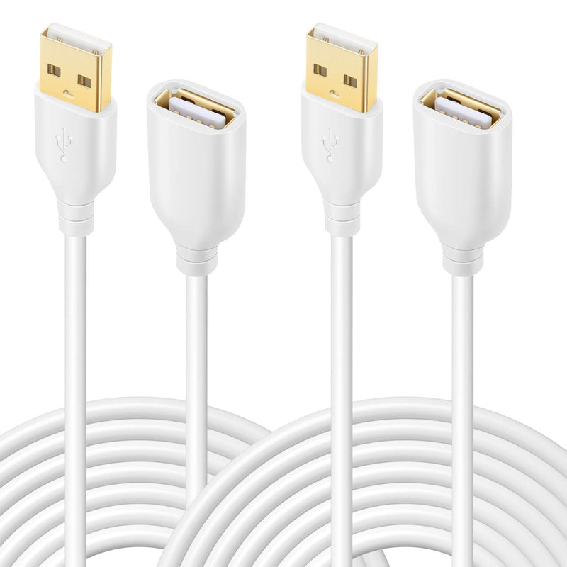 New Usb Extension 16Ft5 Meters Extra Long Usb Extension Cables Usb 2
