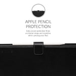 New Ipad Mini 6 Leather Case 2021 6Th Generation Flip Stand Protective Cover For Ipad Mini 6 Case Leather Blackest Black