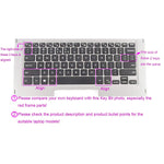 Silicone Keyboard Cover Compatible For 13 3 Dell Inspiron 13 5000 7000 Series 5368 5378 7368 7378 15 6 Inch Dell Inspiron 15 5000 7000 Series I5568 7573 7569 No Numeric Keypad Rainbow