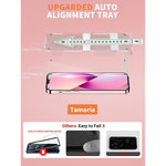 2 2 Pack Auto Alignment Kit Tamoria Screen Protector Compatible With Iphone 13 With Camera Lens Protector Shatterproof 9H 2 5D Full Screen Coverage Tempered Glass For Iphone 13 6 1