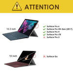 New Moko All In One Protective Rugged Cover Case With Like Paper Screen Protector Compatible With Microsoft Surface Pro 7 Pro 6 Pro 5 Pro 2017 Pro