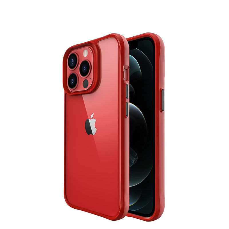 Bibids Designed For Iphone 13 Pro Max Case Heavy Duty Protection Shockproof And Protective Case For Iphone 13 Pro Max 6 7 Inch Red