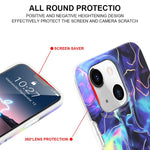 Compatible With Iphone 13 Marble Case 6 1 Inch2021 Ultra Thin Sparkling Streamline Pattern Glossy Soft Slim Silicone Tpu Bumper Flexible Shockproof Case For Iphone 13