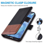 Kezihome Oneplus 9 Pro Case Oneplus 9 Pro Wallet Case Rfid Blocking Genuine Leather Wallet Flip Folio Case Cover With Card Slot Stand Holder Magnetic Closure For Oneplus 9 Pro 2021 Black Brown