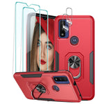 New For Motorola Moto G Pure Case Built In Kickstand For Magnetic Car Mou
