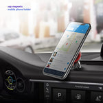 SYXYYYS Car Phone Holder Mount,Powerful Magnets Car Mount Holder for Dashboard with Strong Adhesive, Fits All iPhone Samsung Galaxy Smartphone (Black)…