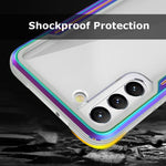 Compatible With Galaxy S22 Plus Case 2 In 1 Heavy Duty Military Grade Shockproof Drop Protection Case Compatible Withsamsung Galaxy S22 Plus Multicolor
