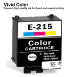 215 Ink Cartridges T215 For Wf 100 Wf100 Printer Pigment 5 Pack 3 Black 2 Color