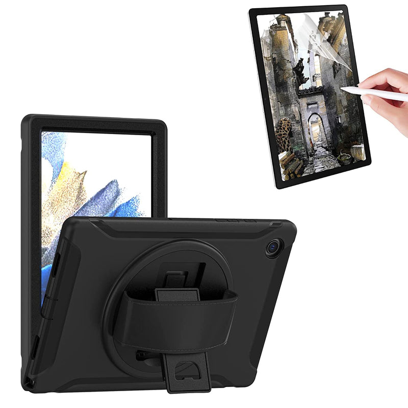 New Bundle Samsung Galaxy Tab A8 10 5 Inch Case 2022 And Paperfeel Screen Protector