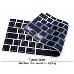 Ultra Thin Russian Language Silicone Keyboard Cover Skin For Macbook Air 13 Inch 2020 With Touch Id Modle A2179 And A2337 M1 Chip Uk Eu Layout Keyboard Accessories Protector