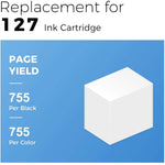 Ink Cartridge Replacement For Epson 127 T127 Use With Workforce 435 520 Wf 3520 Wf 3530 Wf 3540 6Black 2Cyan 2Magenta 2Yellow 12 Pack