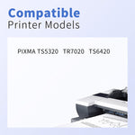 Ink Cartridge Replacement For Canon 260Xl 260 Xl Pg 260 Xl Use For Pixma Tr7020 Ts5320 Ts6420 Printer 2 Black