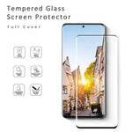 2 2Packgalaxy S21 Ultra Screen Protector Hd Clear Tempered Glass Ultrasonic Fingerprint Support 3D Curved Scratch Resistant Bubble Free Glass Screen Protector For Galaxy S21 Ultra 5G 6 8