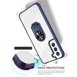 New Kickstand Clear Phone Case For Samsung Galaxy S22 5G Drop Protection S
