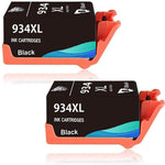 2 Black 934Xl 935Xl Compatible Ink Cartridge Replacement For Hp 934 935 Combo Pack High Yield For Hp Officejet Pro 6835 6230 6812 6815 6830 6820 6220 Printer
