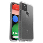 Otterbox Symmetry Clear Series Case For Google Pixel 5 Stardust Silver Flake Clear
