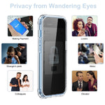 Magnetic Case Compatible With Iphone 12 Pro Max Built In Anti Peep Screen Protector100 Screen Sensitivitymilitary Grade Pass 21 Ft Drop Testsupport All Magsafe Accessories Full Protection Case