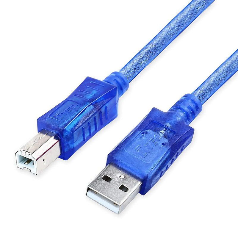 New Dtech 6Ft Shielded Usb Printer Cable 2 0 A Male To B Male Port Data Tr