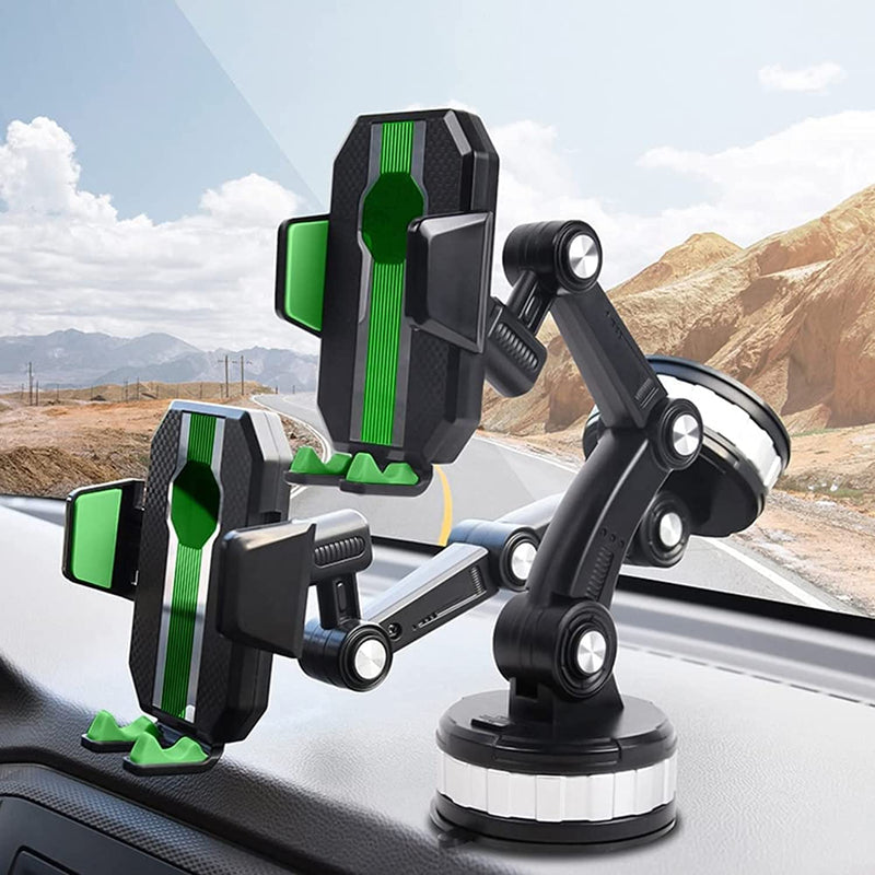 Vostevas Car Phone Holder Mount 2022 Upgraded Super Strong Suction Universal Cell Phone Holder For Car Dashboard Windshield 360 Rotation Hands Free Phone Holder Car For 4 7 6 8 Inch Phones