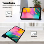 Galaxy Tab A 8 0 2019 Slim Trifold Case T290 T295 Bundle With 4 Pack Screen Cleaning Pad Cloth Wipes For Ipad Iphone Macbook Tablets Laptop Screen Touch Screen Devices