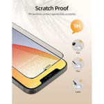 Benks Privacy Screen Protector Compatible With Iphone 12 Iphone 12 Pro 6 1 Inch Full Coverage Anti Spy Tempered Glass Film Anti Scratch Case Friendly Bubble Free Film 2 Pack