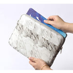 9 7 10 5 Inch Tablet Sleeve Case Marble Pattern Protective Bag Cover For 9 7 Galaxy Tab S3 Tab A 10 1 Tab 4 10 5 Galaxy Tab S5E Rca Viking Pro 10 1 10 1 Dragon Touch X10 D10 9 7 10 5 Inch