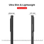 Memumi Ultra Slim For Samsung Galaxy S22 Ultra Case Super Light 0 3Mm Matte Hard Back Cover For Galaxy S22 Ultra Thin Phone Case Minimalist Designed S22 Ultra 5G 6 8Inch Matte Black
