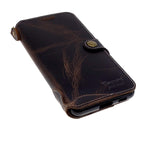 Yogurt Case For Samsung Galaxy S21 Ultra 5G Genuine Leather Wallet Cover For Samsung S21 Ultra Handmade Oil Leather