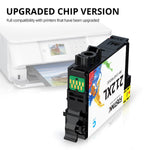 Ink Cartridge Replacement For Epson 212 Xl 212Xl T212 With Upgraded Chip For Expression Home Xp 4100 Xp 4105 Workforce Wf 2850 Wf 2830 Printer Black C M Y