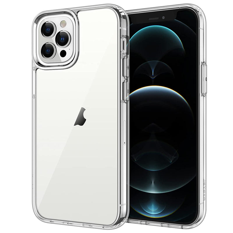 Jetech Case Compatible With Iphone 12 Pro Max 6 7 Inch Shockproof Phone Bumper Cover Anti Scratch Clear Back Hd Clear