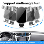 Lunqin Car Phone Holder For 2015 2022 Nissan Murano Big Phones With Case Friendly Auto Accessories Navigation Bracket Interior Decoration Mobile Cell Mirror Phone Mount