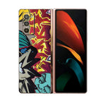 Mightyskins Skin Compatible With Samsung Galaxy Z Fold 2 Graffiti Wild Styles Protective Durable And Unique Vinyl Decal Wrap Cover Easy To Apply Made In The Usa