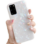 J West Galaxy S20 Case Luxury Opal Sparkle Glitter Pearly Lustre Pattern Protective Slim Soft Tpu Silicone Back Cover For Girls Women For Samsung Galaxy S20 5G 6 2 Not S20 Fe Colorful