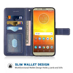 New For Moto E5 G6 Play Motog6 Forge Wallet Case Wrist Strap L