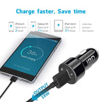 Ibd321 Car Charger Quick Charge 3 0 18W Usb Car Charger Adapter Compatible With Iphone 11 Xr X 8 Plus 7 Plus 6S Galaxy S10 S9 S8 Note 9 Lg Huawei And More