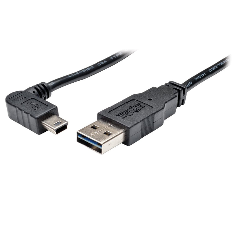 Tripp Lite 3 Feet Usb 2 0 Universal Reversible Cable A To Right 5 Pin