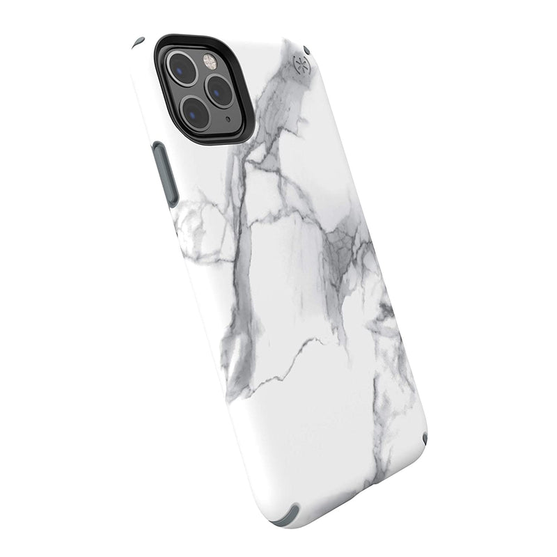 Speck Products Presidio Inked Iphone 11 Pro Max Case Carraramarble Matte Grey