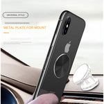 2 Pack Replacement Mount Metal Plates D Sking Car Phone Holder 3M Adhesive Cd Metal Plates For Car Mount Car Kits Black