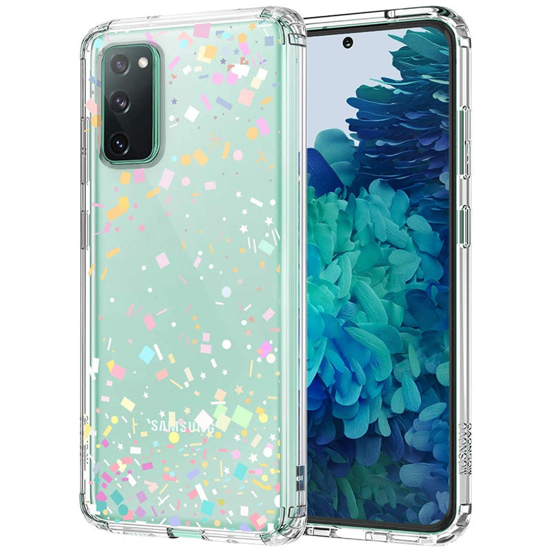Case For Galaxy S20 Fe Mosnovo Shockproof Tpu Bumper Slim Clear Case With Cute Design For Samsung Galaxy S20 Fe 5G Phone Case Cover Colorful Confetti